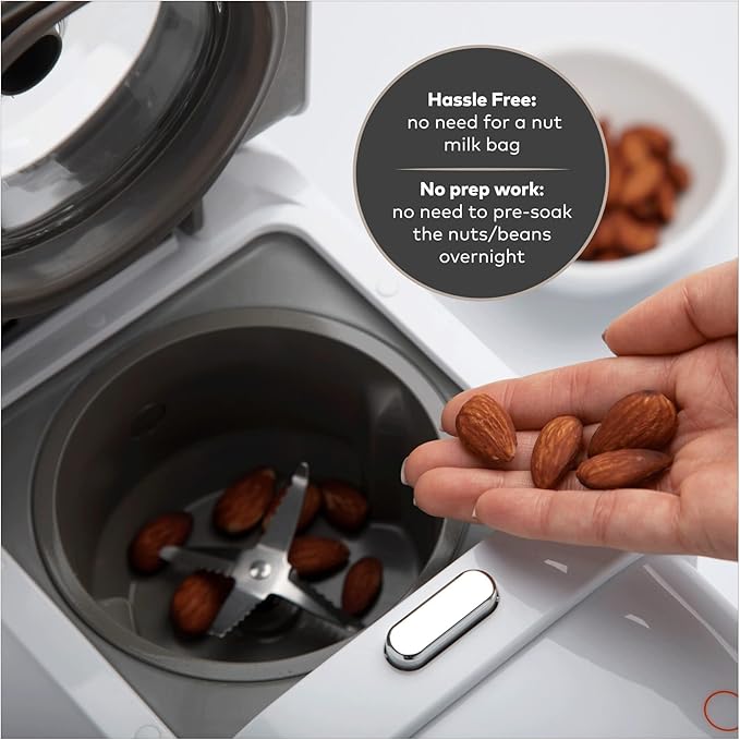 ChefWave Milkmade 6-in-1 Plant-Based Milk Maker (Black/Silver) Bundle