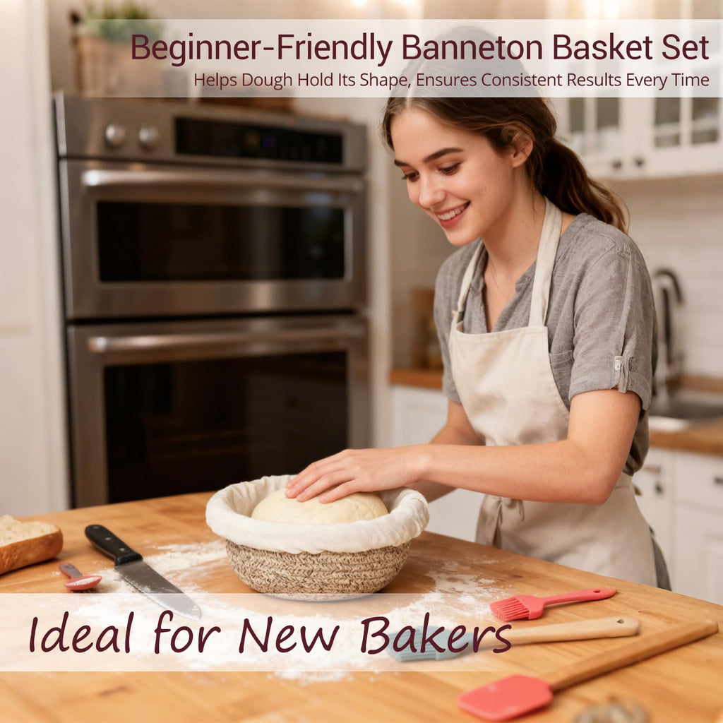Proofing Basket Banneton Bread Basket Cotton Rope Sourdough Proofing Basket