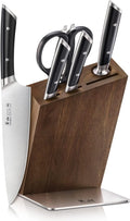 Cangshan HELENA Series German Steel Forged, HUA Knife Block Set (6-Piece, Black)