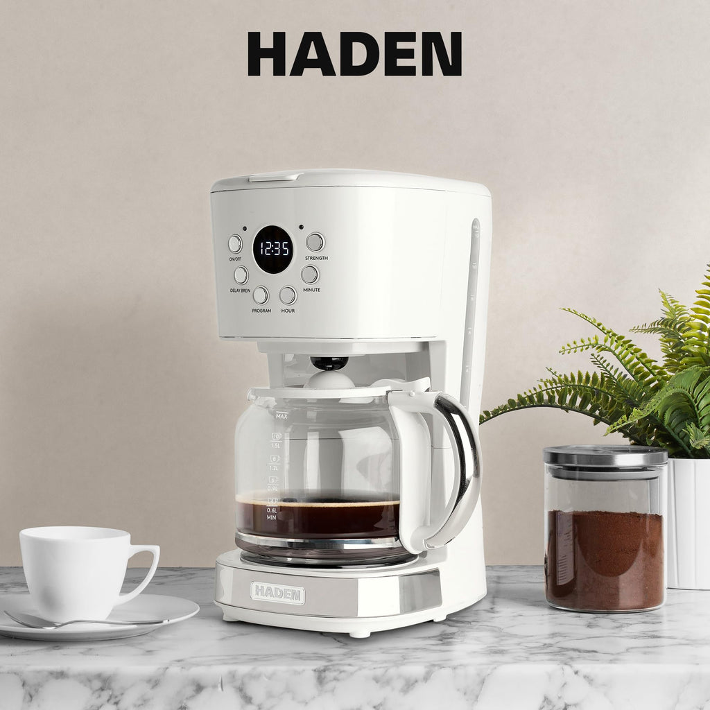 HADEN Coffee Machine, 12 Cup Programmable Drip Coffee Maker