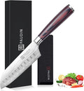 PAUDIN Santoku Knife, 5 inch Chef Knife, Ultra Sharp Kitchen Knife