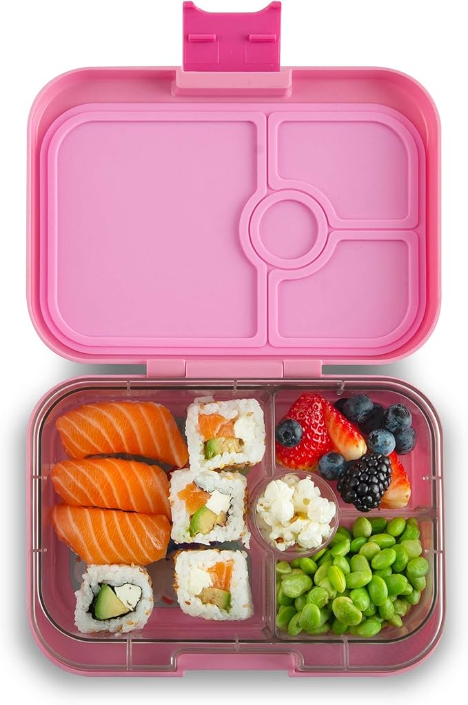 Yumbox Panino Leakproof Bento Lunch Box, Power Pink Rainbow
