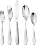 Danialli Silverware Set for 6 – 18/10 Stainless Steel Flatware, Mirror Finish, Dishwasher Safe, Durable and Balanced Utensils, Modern Tableware (30-Piece Set, Fidenza)