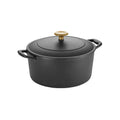 Tramontina Bestow Enameled Cast Iron 5.5-Qt Round Dutch Oven Pot with Lid