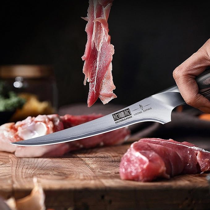 HOSHANHO Fillet Knife 7 Inch, Super Sharp Japanese Fish Boning Knife