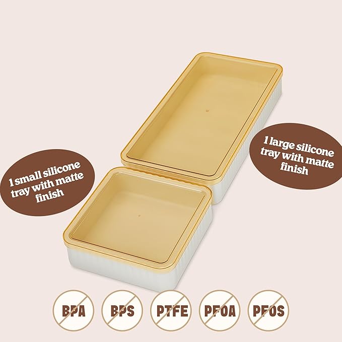 Cravings by Chrissy Teigen Silicone Baking Set with Lids, 4 Pieces