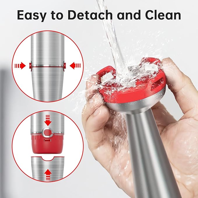 Turelar Immersion Blender Handheld Corded, 1100W 5 in 1 Hand Blender Set