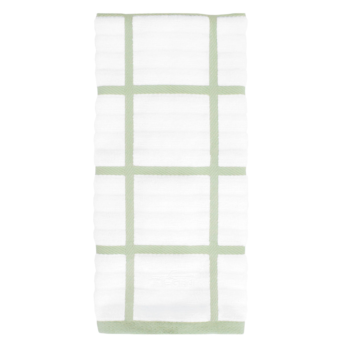 All-Clad Solid Kitchen Towels: Highly Absorbent, Super Soft Long Lasting - 100% Cotton, 17"x30" Tea Towels for Cleaning & Drying Dishes, Pans, Glassware, or Countertops, (2-Pack), Fennel
