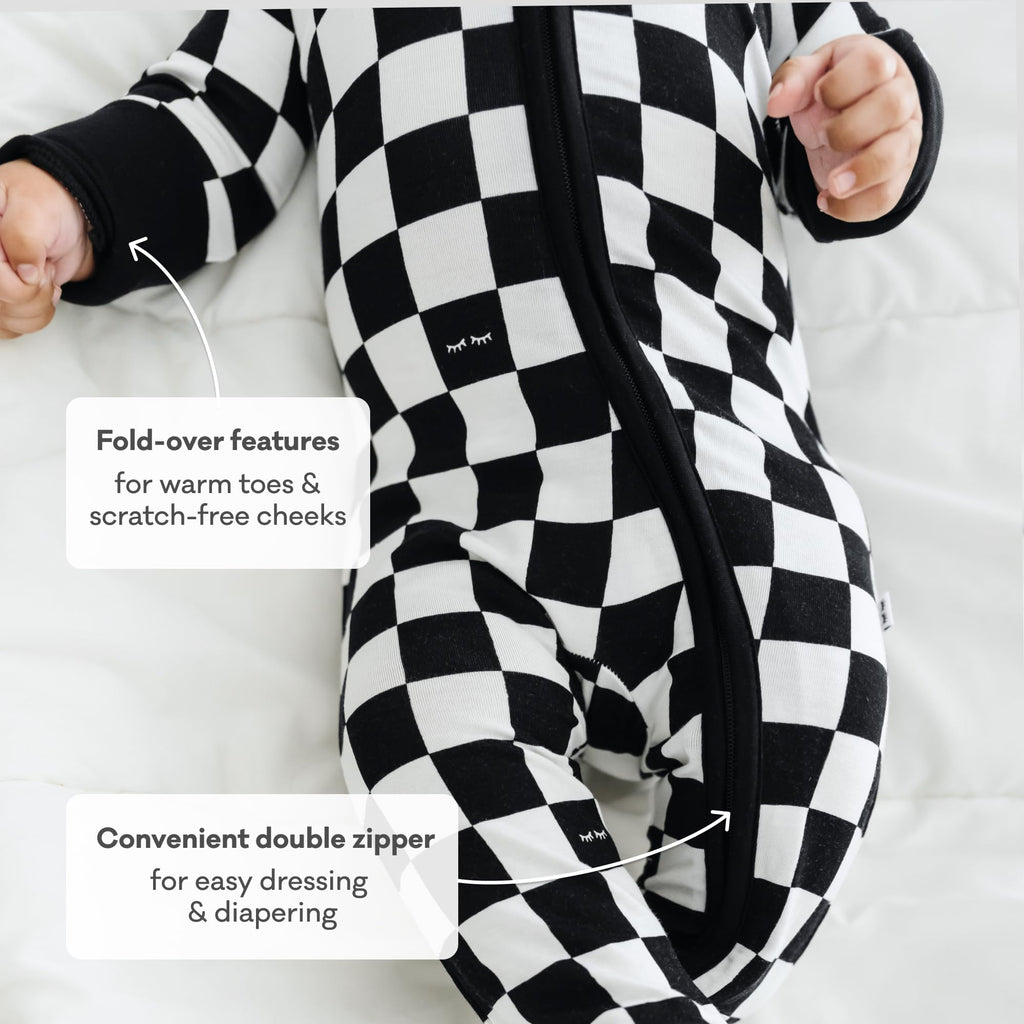 Little Sleepies Baby Pajamas, Cool Checks, 2T
