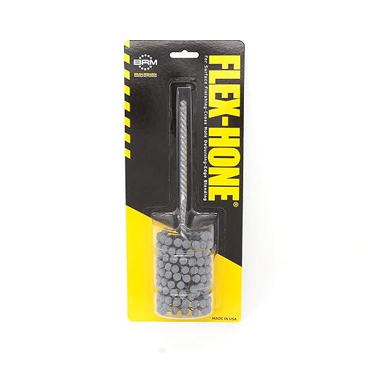 Brush Research BC158600 FLEX-HONE®, 1-5/8" (41.3mm) Diameter, 600 Grit, Silicon Carbide, for Mild Steel, Stainless Steel, Cast Iron and Softer Ferrous Materials