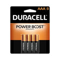 Duracell Coppertop AAA Batteries with Power Boost Ingredients, Triple A Batteries, 8 Count (Pack of 1) for Household and Office Devices, Alkaline AAA Battery