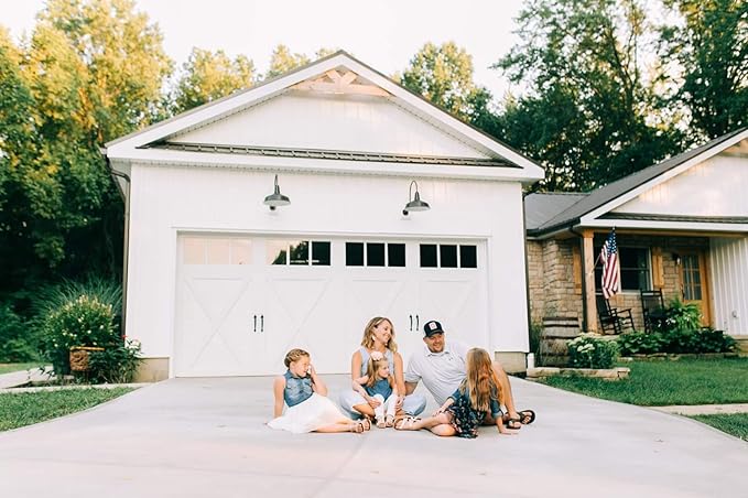 Upslope Gooseneck Barn Light Outdoor | Farmhouse Exterior Wall | Black