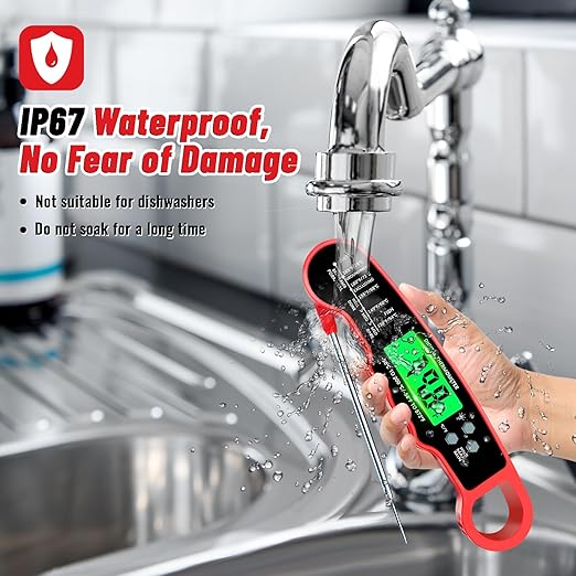 Meat Thermometer Digital, Instant Read Digital Meat Thermometer