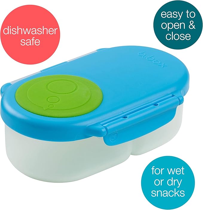 b.box Snack Box, Snack Containers for Kids, Kids Lunch Box, Toddler Snacks