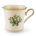 Lenox 146504060 Holiday Mug, Porcelain, Christmas Drinkware