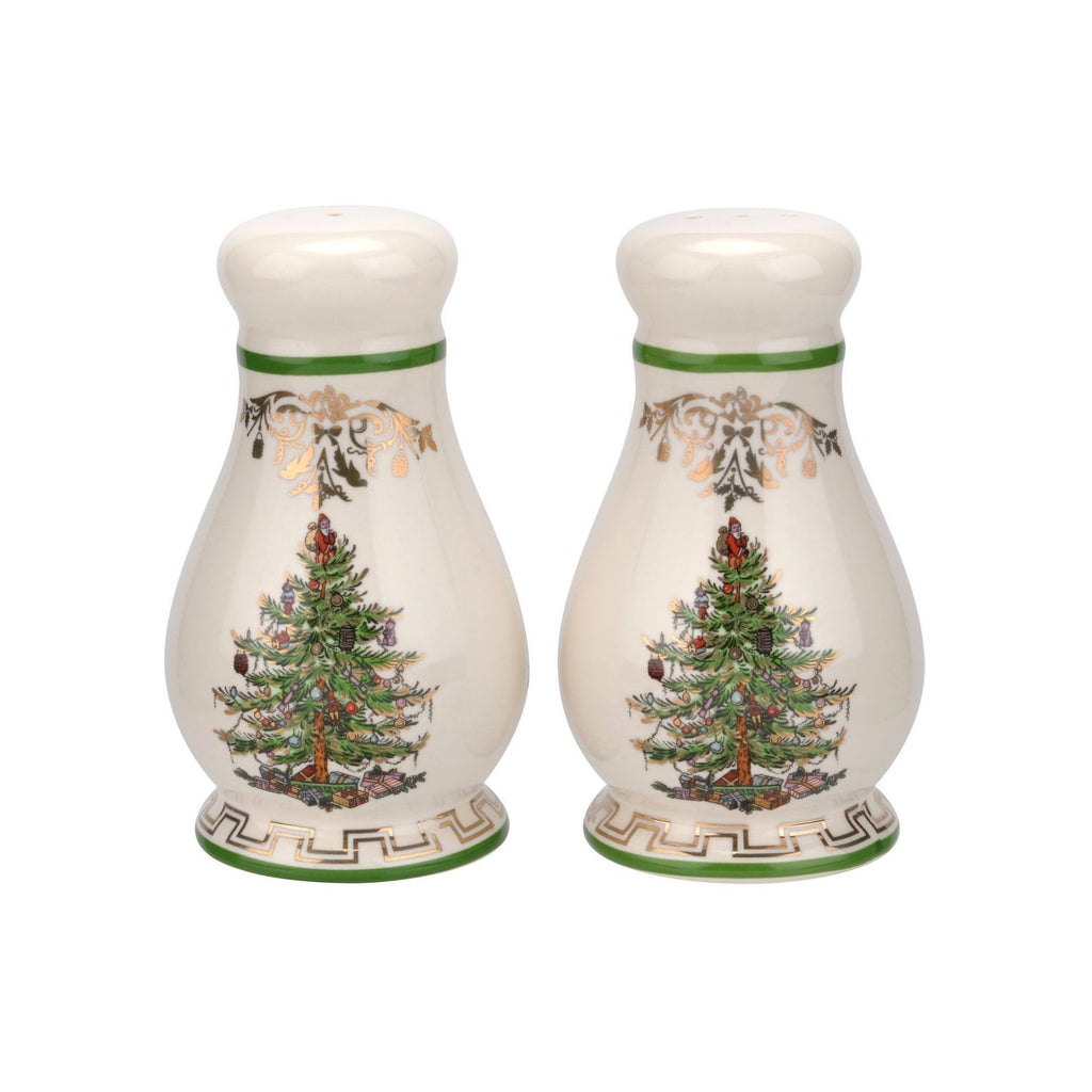 Spode Christmas Tree Gold Salt & Pepper Set – Gold, Set of 2