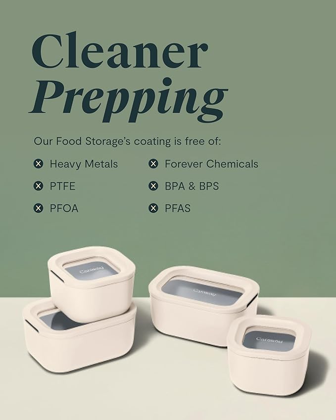 Caraway Mini Square Food Storage Container