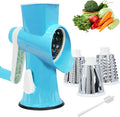 TiwisiTe Rotary Cheese Grater with Handle-Versatile Cheese Grater