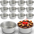 Norcoin 16 Pcs 4 Inch Round Cake Pans Nonstick Aluminum Round Cake Pan Mold Small Smash Cake Baking Pans for Home Baking Cheese Cake Pizza Quiche Leakproof and Easy Release
