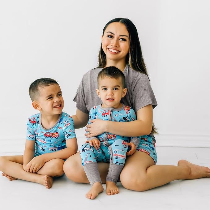Little Sleepies Baby Pajamas, To The Rescue, 3-6 months