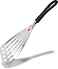Left Handed Fish Spatula Stainless Steel Egg Flipper 12”