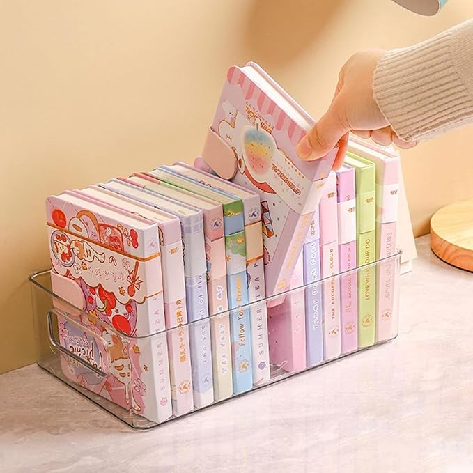 ShelfShaper Large Clear Plastic Storage Bins, Pantry Organizers and Storage Containers Fridge Organizer Bins for Organizing Home Kitchen Under Sink Bathroom Refrigerator Freezer Laundry Room