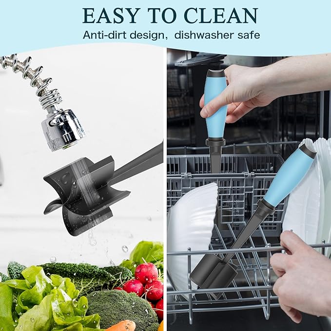 2 Pack Meat Chopper Ground Beef Masher Tool for Hamburger