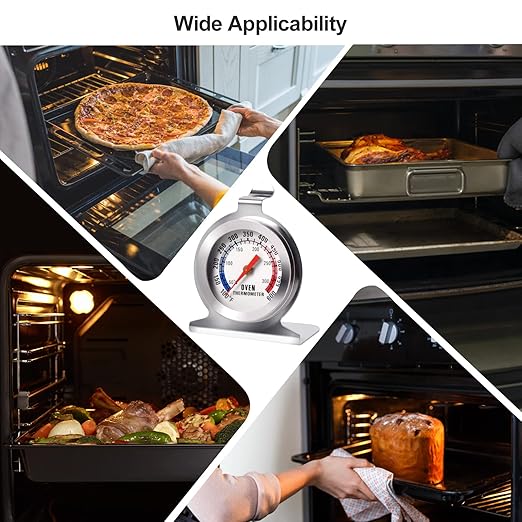 2 PCS Oven Thermometer for Electric/Gas Oven, Grill Smoker Thermometer