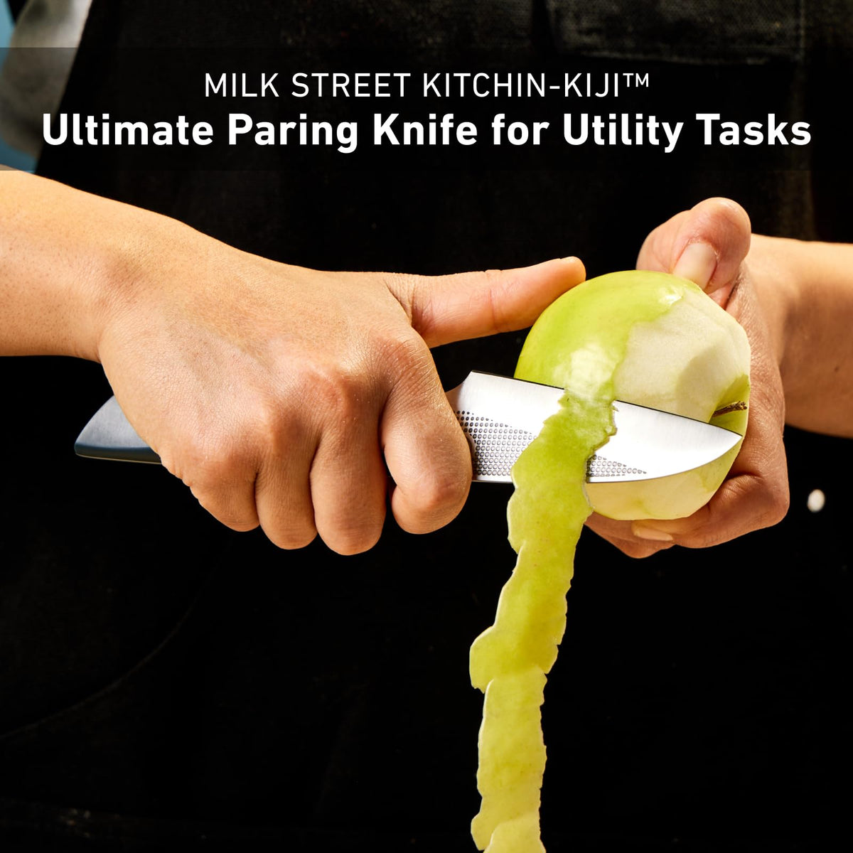 Milk Street Kitchin-kiji Knife, 3.5 Inch Blade, 1.4116 German Steel, Ergonomic Handle Paring Knives for Home Chefs, Ultimate Paring Knife for Utility Tasks
