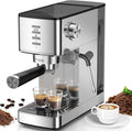 Electactic Espresso Machine 20 Bar with Rapid Cold Brew - Hot & Iced Coffee Maker, Built-in Steam Wand, Touch Screen, 37oz Water Tank -Perfect for Lattes, Cappuccinos, and Gift for Coffee Lovers