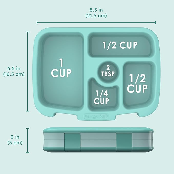 Bentgo Kids Bento-Style 5-Compartment Leak-Proof Lunch Box