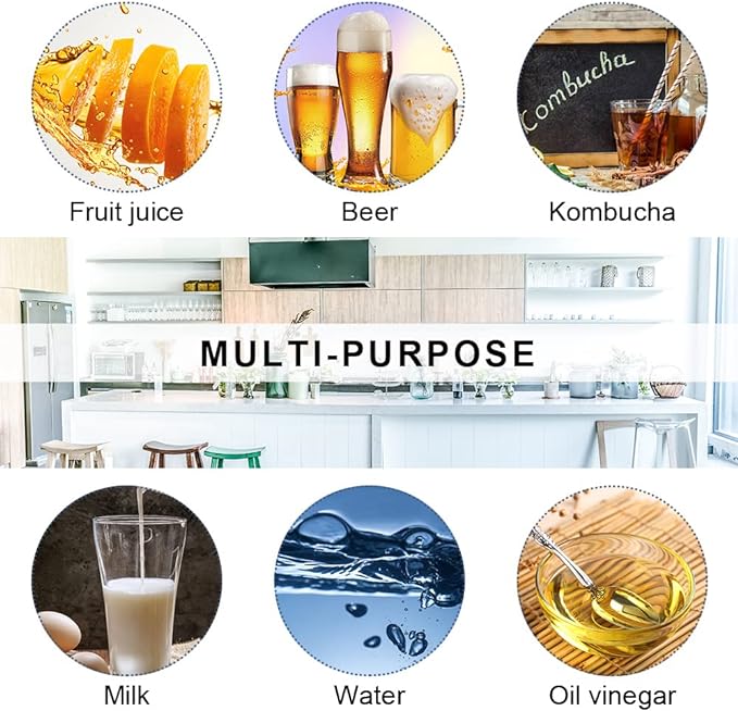 ZEBEIYU 12 Pack 8.5 oz swing top glass bottles,flip top glass bottle with airtight lid for home brewing,kombucha,kefir,vanilla extract,beer,oil,vinegar,homemade juices,soda,beverages,2nd fermentation