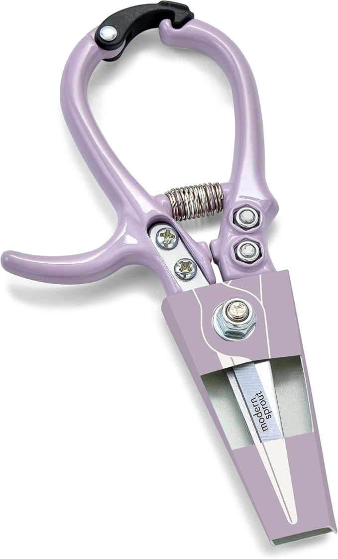 Modern Sprout Pruning Shears- Garden Snips - Herb Scissors- Lavender 1-Pack