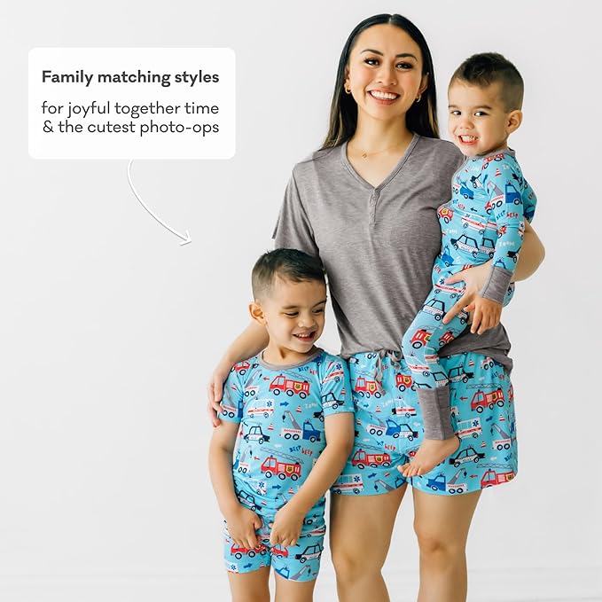 Little Sleepies Baby Pajamas, To The Rescue, 3-6 months