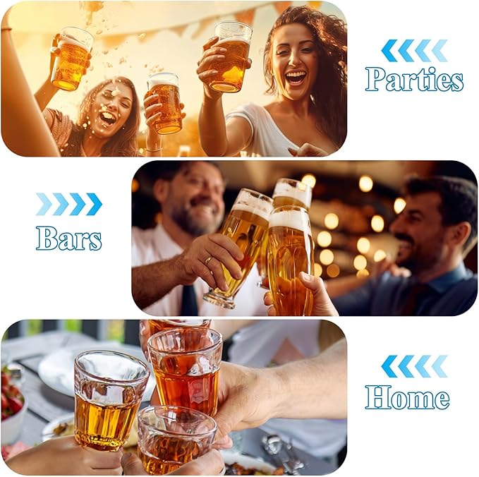 QTLCOHD 24 Pack Flat Bottle Opener 7 Inch