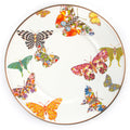 MACKENZIE-CHILDS Enamel Dessert Plate, Butterfly Garden