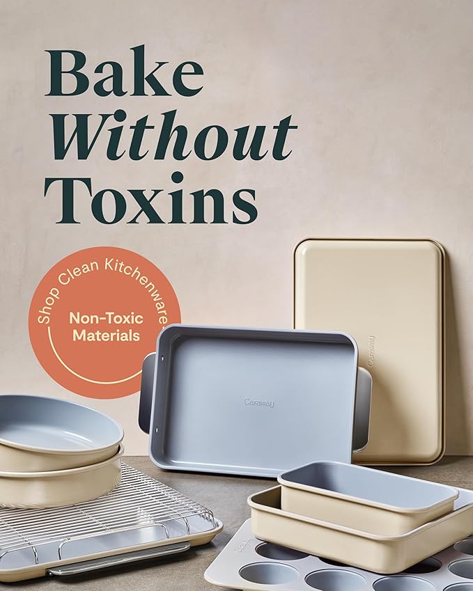 Caraway 11-Piece Non-Stick Ceramic Bakeware Set
