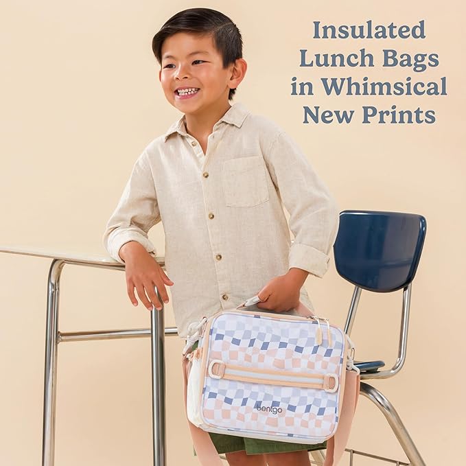 Bentgo Kids Prints Double-Insulated Reusable Lunch Bag