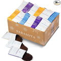 Coffee Packets Variety – Ground Coffee Sampler Gift Set, Medium, Colombian & Dark Roast Assortment, Pre-Measured 2oz Coffee Packs for 12-Cup Drip Makers, Gourmet Bulk Single-Pot Pouches (36 Count)