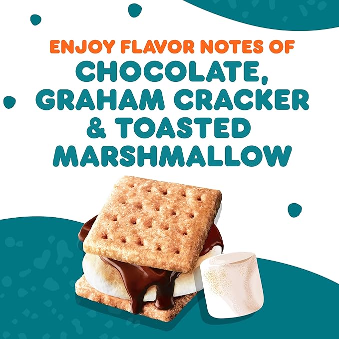 Dunkin’ S’mores Artificially Flavored Coffee, Keurig K-Cup Pods, 60 Count