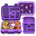 YOLAY Bento Box for Kids, 5-Compartment, Mermaid