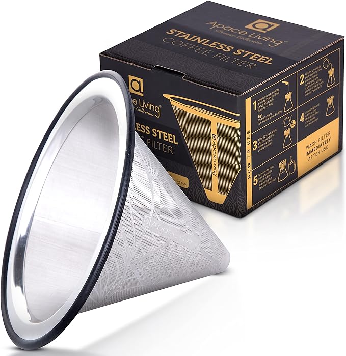 Compatible with Chemex, Hario V60 Pour Over Coffee Filter, Coffee Dripper