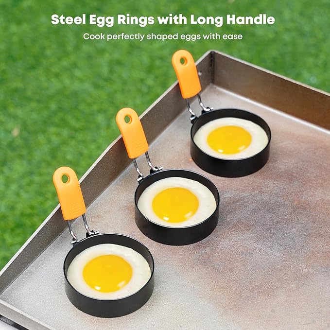 Stanbroil Griddle Accessories with Smashed Burger Press Griddle Kit Set