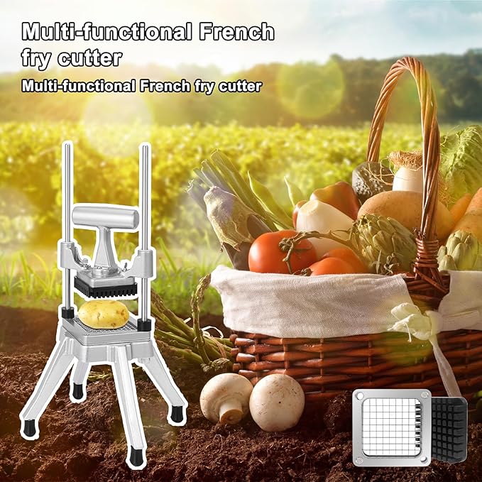 KELEYU 2Pcs 3/8''Commercial Vegetable Replacement Chopper Blade