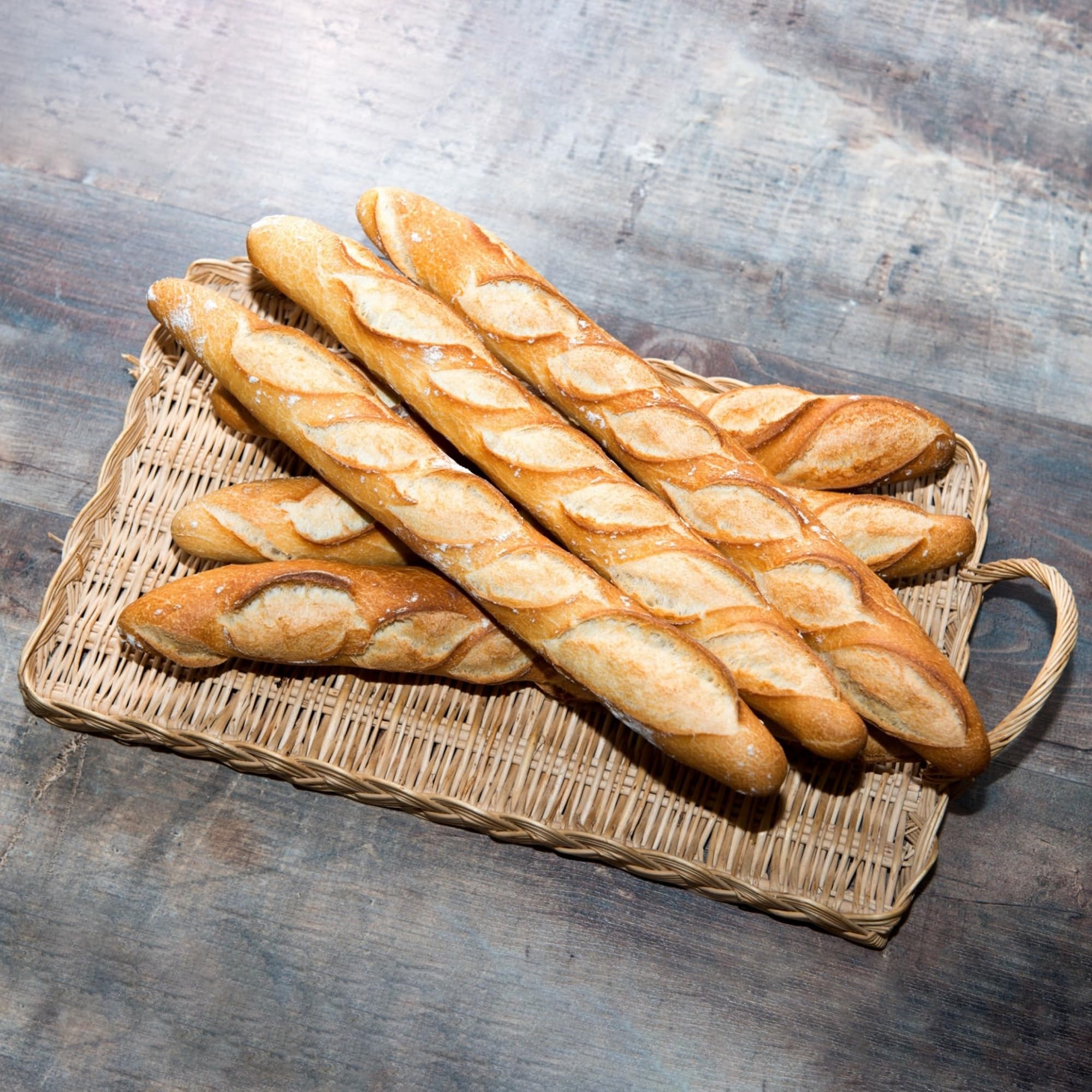Liliadon Bread Proofing Basket Sourdough Bread Baking Supplies Starter Kit Set (Baguette Baskets)
