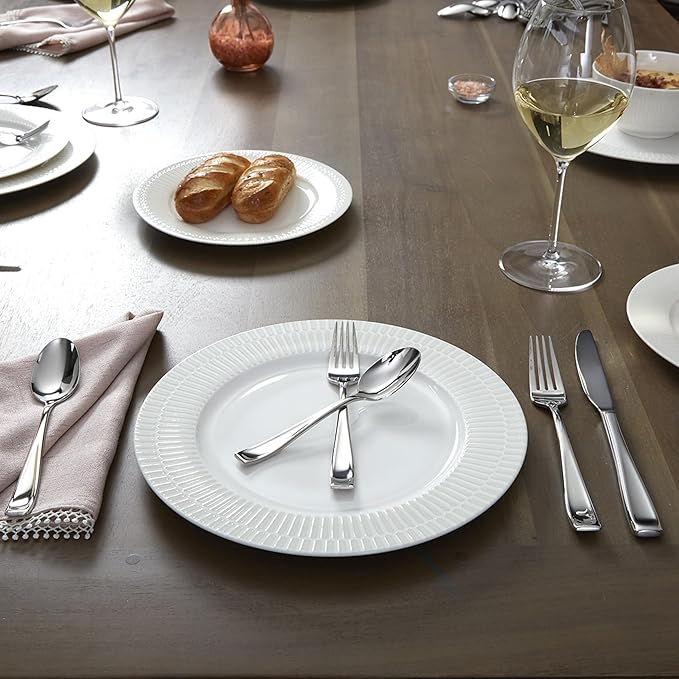 Oneida Moda 75-Piece 18/10 Silverware Set for 12, Flatware