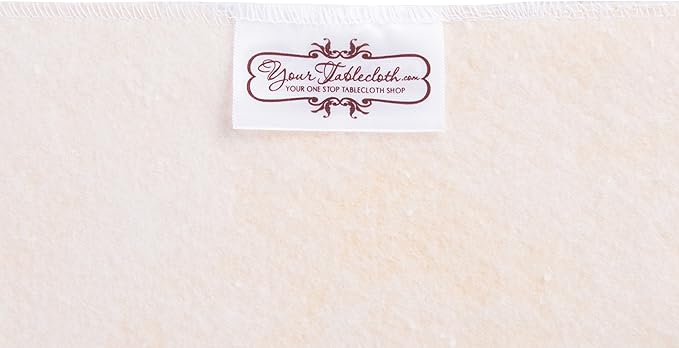 Yourtablecloth Heavy Duty Vinyl Rectangle or Square Tablecloth – 6 Gauge Heavy Duty Tablecloth – Flannel Backed – Wipeable Tablecloth with Vivid Colors & Many Sizes 52 x 70 Black
