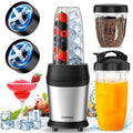 Colarlemo 1200W Smoothie Blender, Personal Kitchen Blender, Ice Crushing