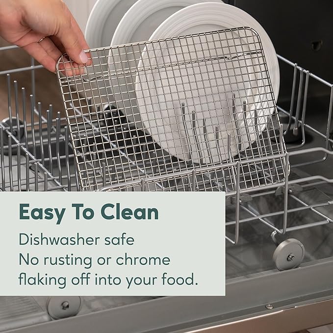 Ultra Cuisine Cooling & Baking Rack Set - 8.5'' x 12'' - Set of 2