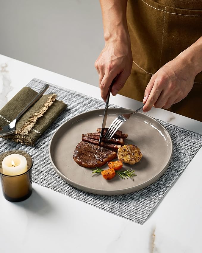 Famiware Mars Stoneware Dinnerware Set for 4, Multi-color